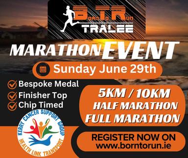 Born To Run 5k 10k Half & Full Marathon 2025