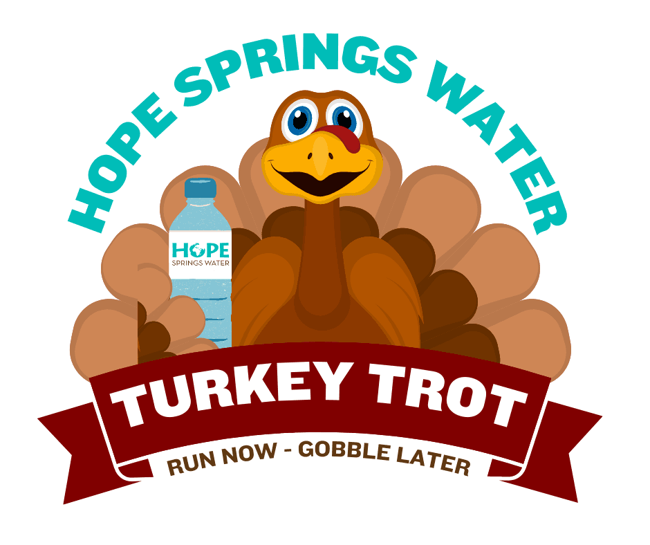 11/28/24 TURKEY TROT Athens Benefiting Hope Springs Water event Thanksgiving Morning Run