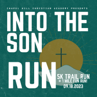Chapel Hill's "Into the Son" 5K Trail Run + 1 mile Fun Run
