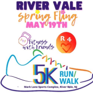 River Vale and Fitness with Friends 2024 Spring Fling Family 5K run/walk