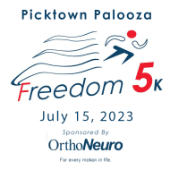 The Freedom 5k sponsored by OrthoNeuro