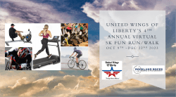 UWOL's Fourth Annual 5k Virtual Fun Run