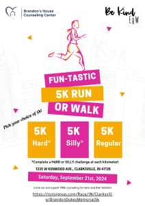Be Kind with Brandon's House Fun-tastic 5k Run or Walk