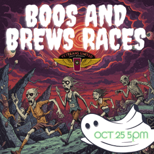 Veterans United Brewing Boos and Brews 5k Race / 1 mile fun run