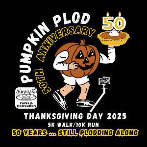 Golden Pumpkin Plod 10K run/5K walk (50th Annual)