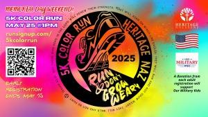 5k Color Run and Free Kids Color Dash!