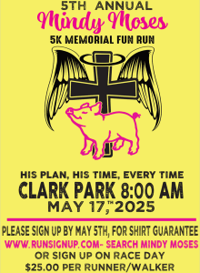 Mindy Moses 5K Memorial Fun Run