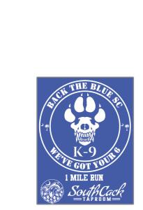 Back the Blue K-9 1 Mile  run/walk