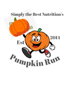 Simply The Best’s 11th Annual Pumpkin Run