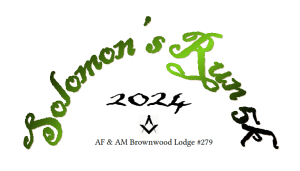 Brownwood AF & AM Lodge #279 5K “Solomon’s Run”