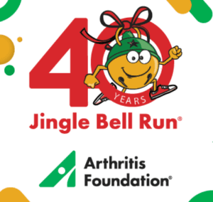Jingle Bell Run supporting the Arthritis Foundation