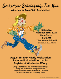 Winchester Area Scholarship Scarecrow Fun Run