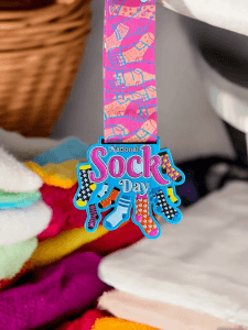 2024 National Sock Day 1M 5K 10K 13.1 26.2- Benefitting Research to Prevent Blindness