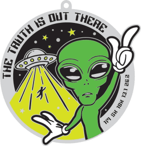 2025 The Truth Is Out There 1M 5K 10K 13.1 26.2 - Benefitting National MS Society