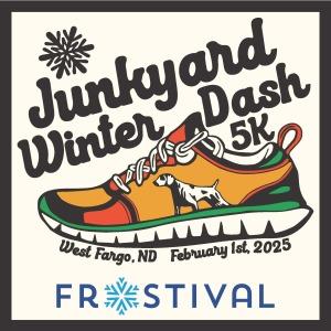 Junkyard Winter Dash 5K in West Fargo