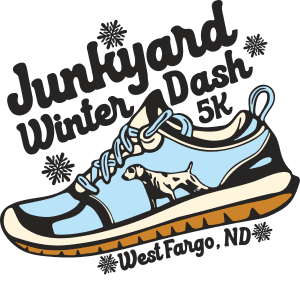 Junkyard Winter Dash 5K in West Fargo