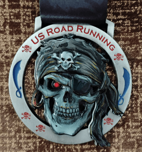 Virtual Pirate Blue Sword 5K (February 2025)