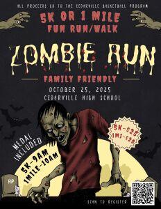Zombie Fun Run 5k or 1mile
