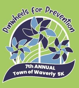 Town of Waverly 5k - Pinwheels for Prevention